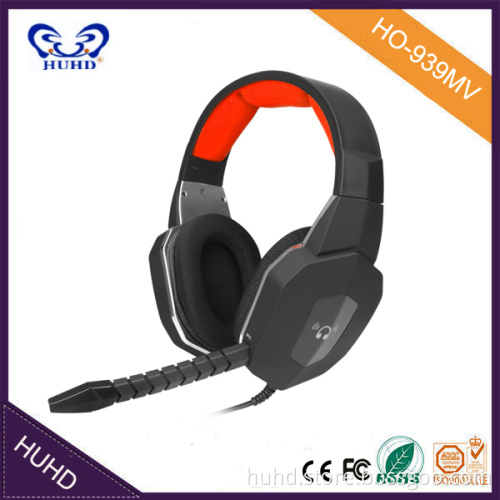 2 3.5 mm jack pc headset ,usb stereo pc headset, usb 7.1 pc headset